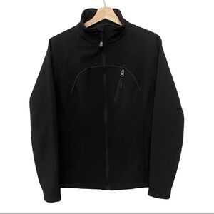 CB Sports Black Softshell Outdoor Ski‎ Hiking Snow Water Resistant Winter Jacket